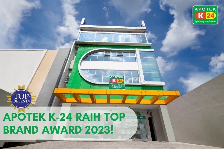 Apotek K-24 Lagi-lagi Raih Top Brand Award 2023 di Indonesia